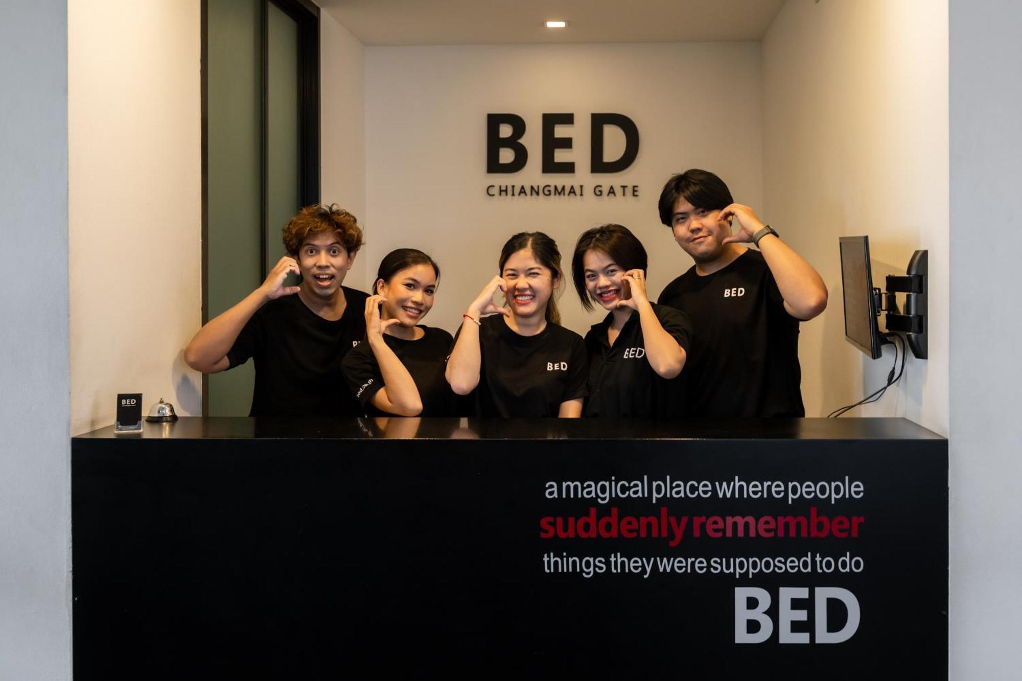 Bed Chiangmai Gate- Adults Only Hotell Chiang Mai Eksteriør bilde
